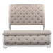 Magnolia Manor King California Upholstered Sleigh Bed, Dresser & Mirror image