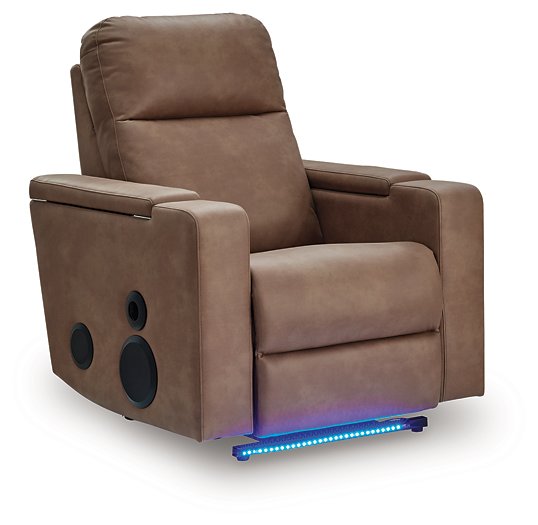 Lorrenton Power Glider Recliner with Audio System - Gibson McDonald Furniture & Mattress 