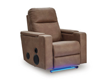 Lorrenton Power Glider Recliner with Audio System - Gibson McDonald Furniture & Mattress 