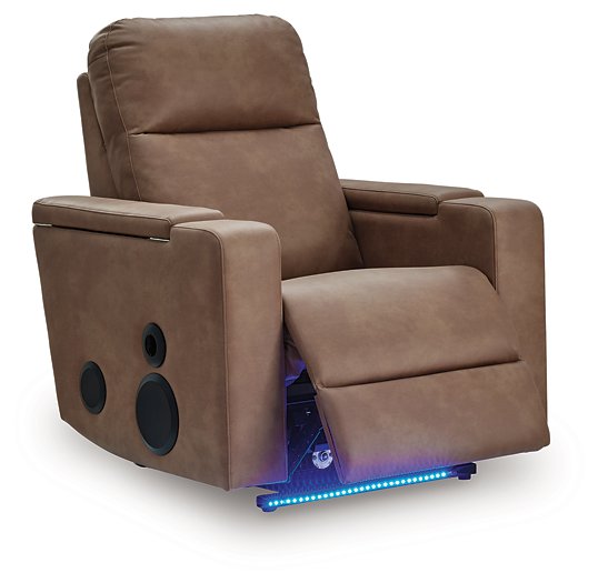 Lorrenton Power Glider Recliner with Audio System - Gibson McDonald Furniture & Mattress 