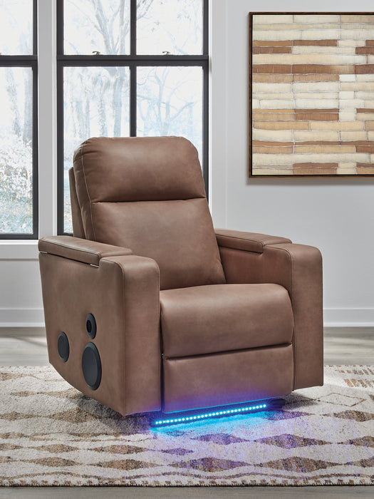 Lorrenton Power Glider Recliner with Audio System - Gibson McDonald Furniture & Mattress 