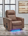 Lorrenton Power Glider Recliner with Audio System - Gibson McDonald Furniture & Mattress 