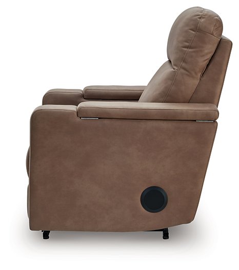 Lorrenton Power Glider Recliner with Audio System - Gibson McDonald Furniture & Mattress 