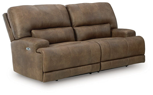 Beckley Place Power Reclining Sofa - Gibson McDonald Furniture & Mattress 