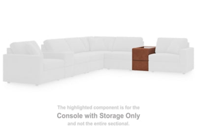 Modmax Balanced Sectional with Audio and Storage Consoles - Gibson McDonald Furniture & Mattress 
