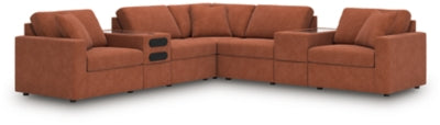Modmax Balanced Sectional with Audio and Storage Consoles - Gibson McDonald Furniture & Mattress 
