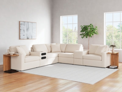 Modmax Balanced Sectional with Audio and Storage Consoles - Gibson McDonald Furniture & Mattress 