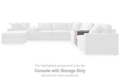 Modmax Balanced Sectional with Audio and Storage Consoles - Gibson McDonald Furniture & Mattress 