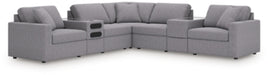 Modmax Balanced Sectional with Audio and Storage Consoles - Gibson McDonald Furniture & Mattress 