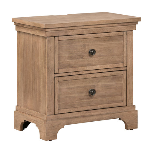 Haven Hills Nightstand w/ Charging Station - Gibson McDonald Furniture & Mattress 