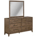 Shaker Lakes Dresser & Mirror - Gibson McDonald Furniture & Mattress 