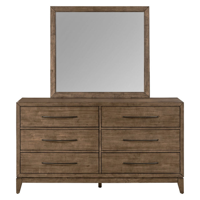 Shaker Lakes Dresser & Mirror - Gibson McDonald Furniture & Mattress 