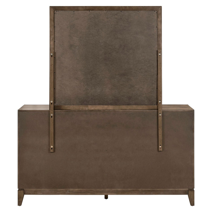Shaker Lakes Dresser & Mirror - Gibson McDonald Furniture & Mattress 