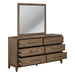 Shaker Lakes Dresser & Mirror - Gibson McDonald Furniture & Mattress 