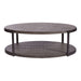 Modern View Oval Cocktail Table - Gibson McDonald Furniture & Mattress 