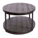 Modern View Oval Cocktail Table - Gibson McDonald Furniture & Mattress 