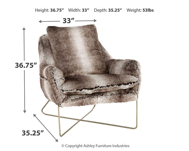 Wildau Accent Chair - Gibson McDonald Furniture & Mattress 