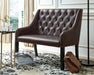 Carondelet Accent Bench - Gibson McDonald Furniture & Mattress 