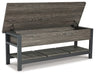 Rhyson Storage Bench - Gibson McDonald Furniture & Mattress 