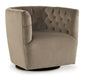 Hayesler Swivel Accent Chair - Gibson McDonald Furniture & Mattress 