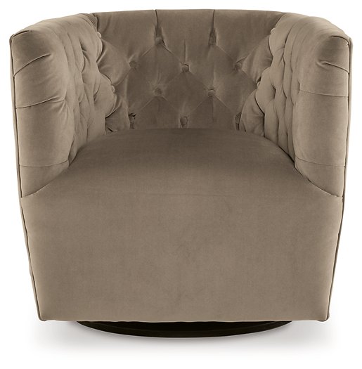 Hayesler Swivel Accent Chair - Gibson McDonald Furniture & Mattress 