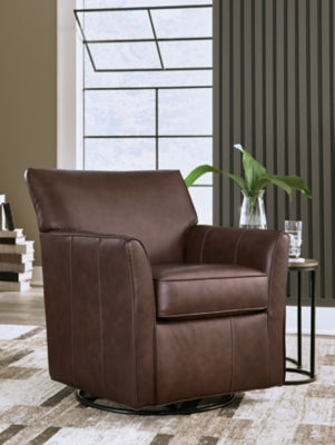 Braydunn Swivel Glider Accent Chair - Gibson McDonald Furniture & Mattress 