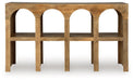 Luzmanacy Console Sofa Table - Gibson McDonald Furniture & Mattress 