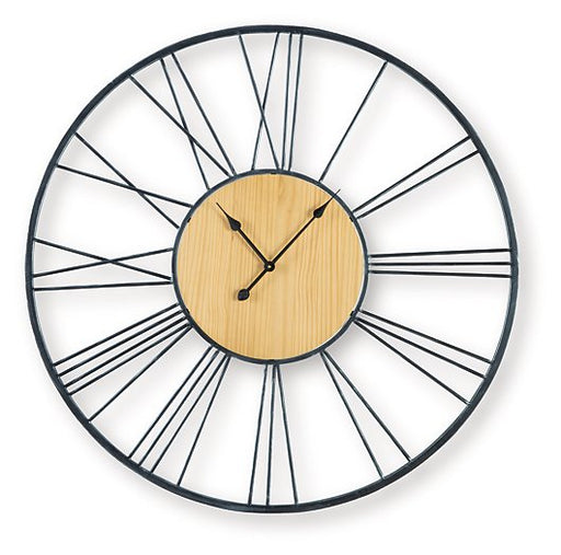 Brockett Wall Clock - Gibson McDonald Furniture & Mattress 