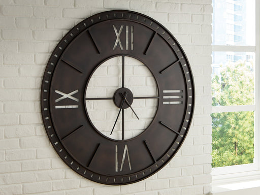 Lytle Wall Clock - Gibson McDonald Furniture & Mattress 