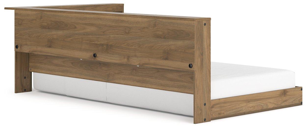 Deanlow Bookcase Storage Bed