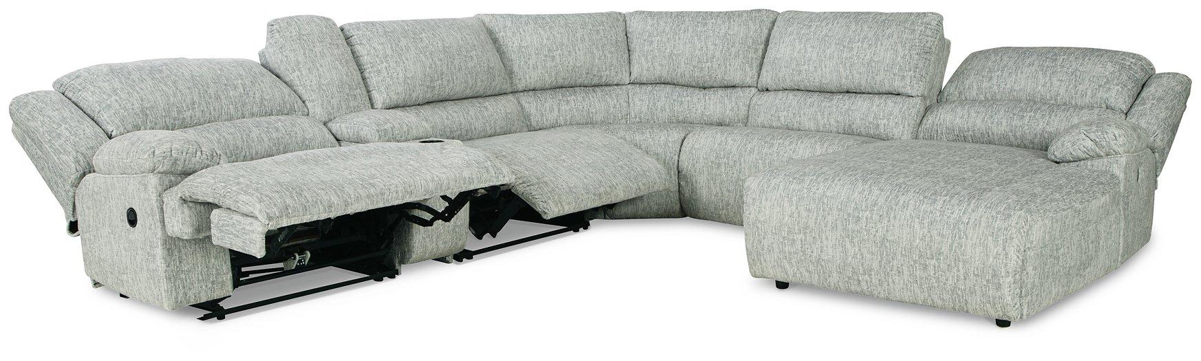 McClelland Reclining Sectional with Chaise