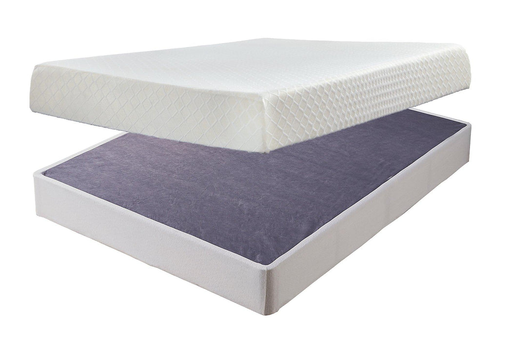 10 Inch Chime Memory Foam Mattress Set - Gibson McDonald Furniture & Mattress 