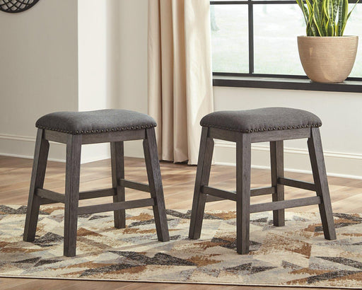 Caitbrook Counter Height Upholstered Bar Stool - Gibson McDonald Furniture & Mattress 