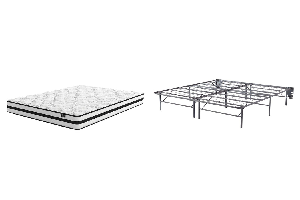 8 Inch Chime Innerspring Mattress Set - Gibson McDonald Furniture & Mattress 