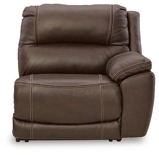 Dunleith Power Reclining Sectional Loveseat - Gibson McDonald Furniture & Mattress 