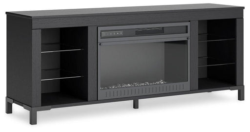 Cayberry 60" TV Stand with Electric Fireplace - Gibson McDonald Furniture & Mattress 