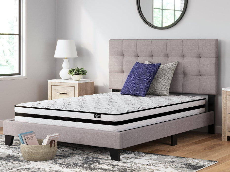 8 Inch Chime Innerspring Mattress Set - Gibson McDonald Furniture & Mattress 