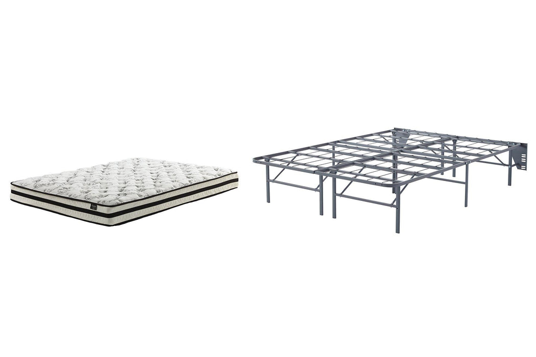 8 Inch Chime Innerspring Mattress Set - Gibson McDonald Furniture & Mattress 