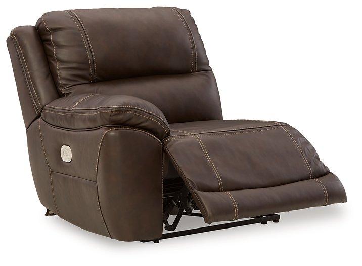 Dunleith Power Reclining Loveseat with Console - Gibson McDonald Furniture & Mattress 