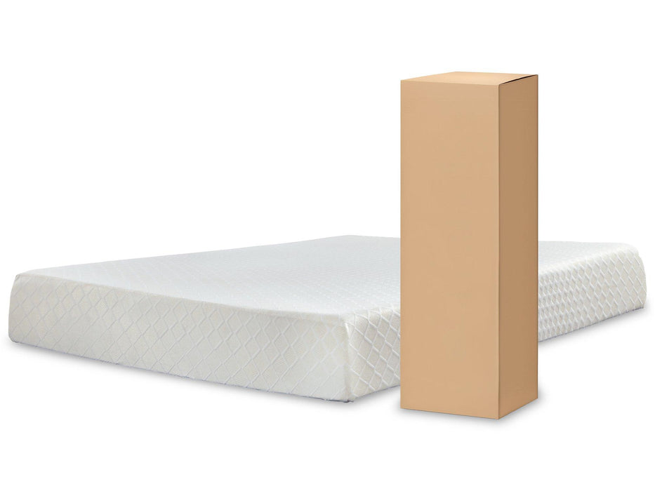 10 Inch Chime Memory Foam Mattress Set - Gibson McDonald Furniture & Mattress 