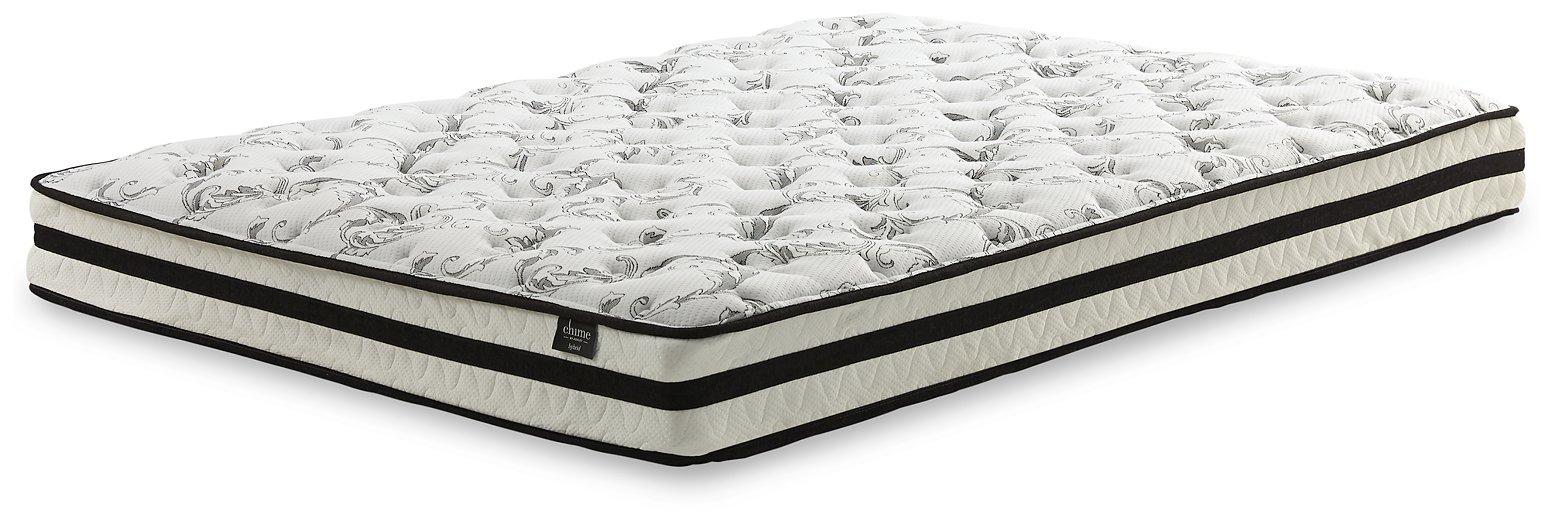 8 Inch Chime Innerspring Mattress Set - Gibson McDonald Furniture & Mattress 