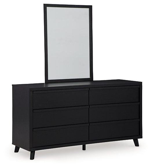Danziar Dresser and Mirror - Gibson McDonald Furniture & Mattress 
