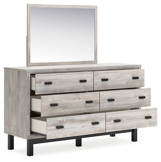 Vessalli Dresser and Mirror - Gibson McDonald Furniture & Mattress 