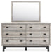 Vessalli Dresser and Mirror - Gibson McDonald Furniture & Mattress 