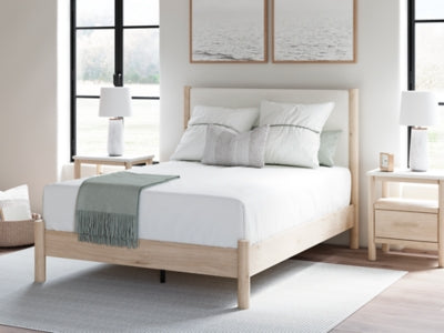 Cadmori Upholstered Bed - Gibson McDonald Furniture & Mattress 