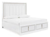 Chalanna Upholstered Storage Bed - Gibson McDonald Furniture & Mattress 