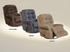 Catnapper Furniture Norwood Swivel Glider Recliner in Camel - Gibson McDonald Furniture & Mattress 