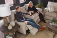 Catnapper Furniture Sadler Lay Flat Reclining Sofa with DDT in Jute-46 - Gibson McDonald Furniture & Mattress 