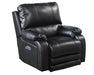 Catnapper Thornton Power Headrest/Power Lay Flat Recliner in Black - Gibson McDonald Furniture & Mattress 