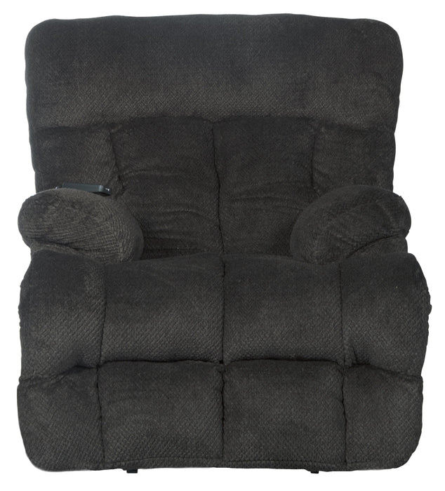 Sterling Power Lay Flat Recliner with Power Adjustable Headrest and Lumbar with Heat & Massage - Gibson McDonald Furniture & Mattress 